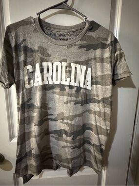 Carolina Camo Short Sleeve Tee - Olive/Gray
